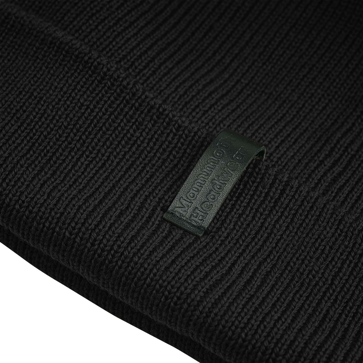 Classic Merino Beanie - Black